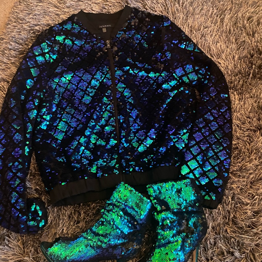 Sequined jacket